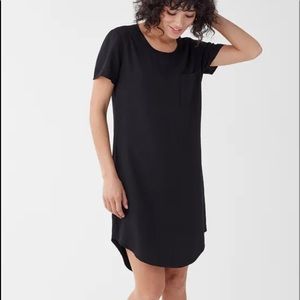 Splendid Frayed Edge Tunic Dress